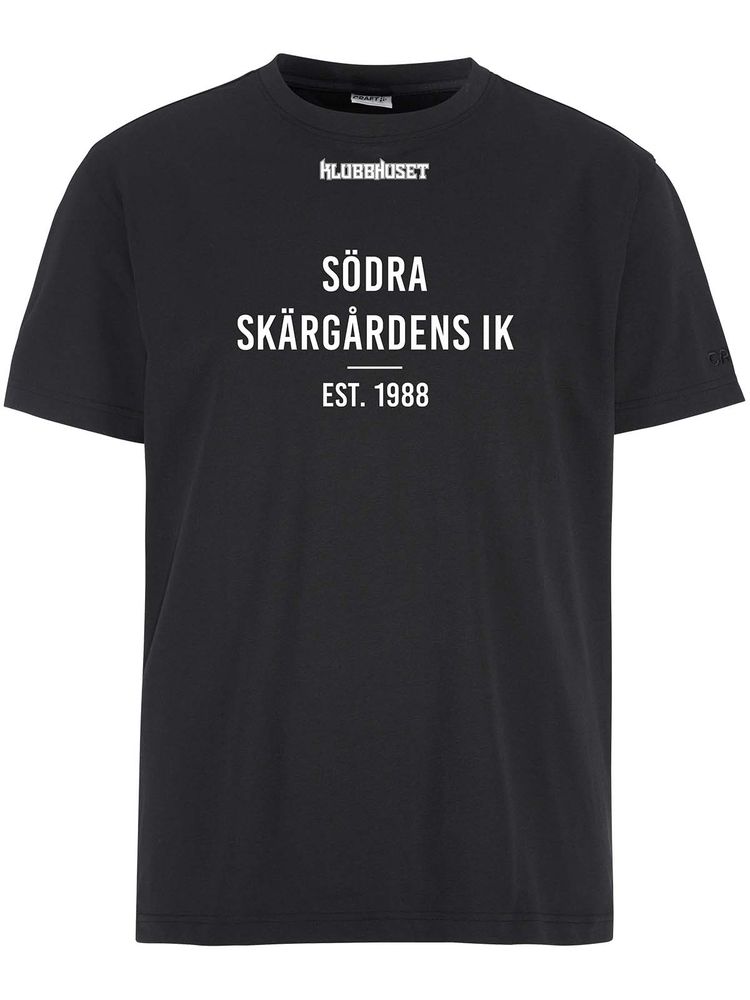 Craft T-shirt COMMUNITY 2.0, Black (Södra Skärgårdens IK)