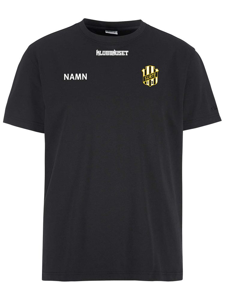 Craft T-shirt COMMUNITY 2.0, Black (Surte IS Fotboll)