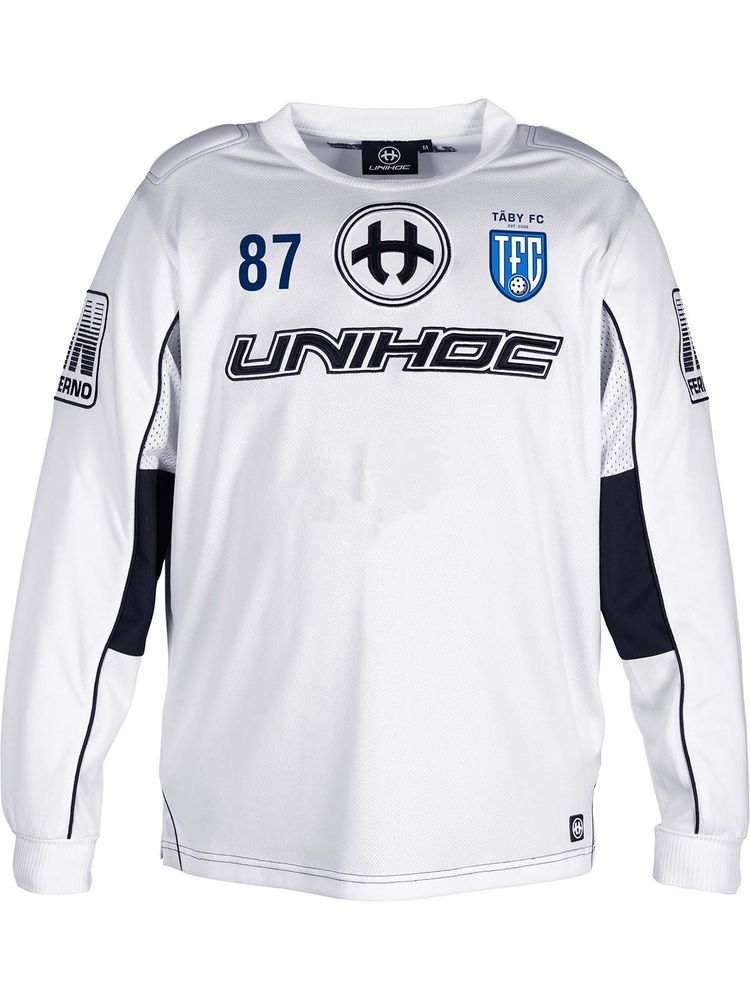Unihoc Goalie Jersey INFERNO, White (Täby FC)