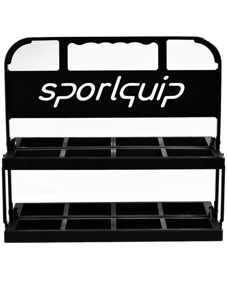 SQ Flaskställ fällbart (för 8 flaskor) - Black