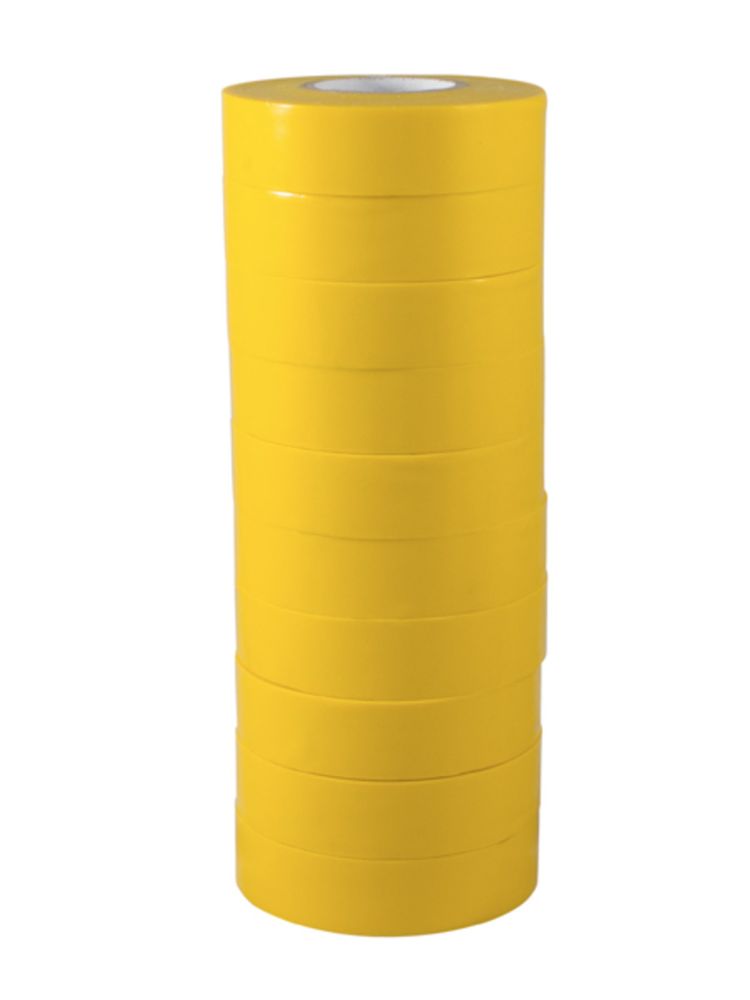 SQ PVC-tejp / Benskyddstejp (10-pack) - Yellow