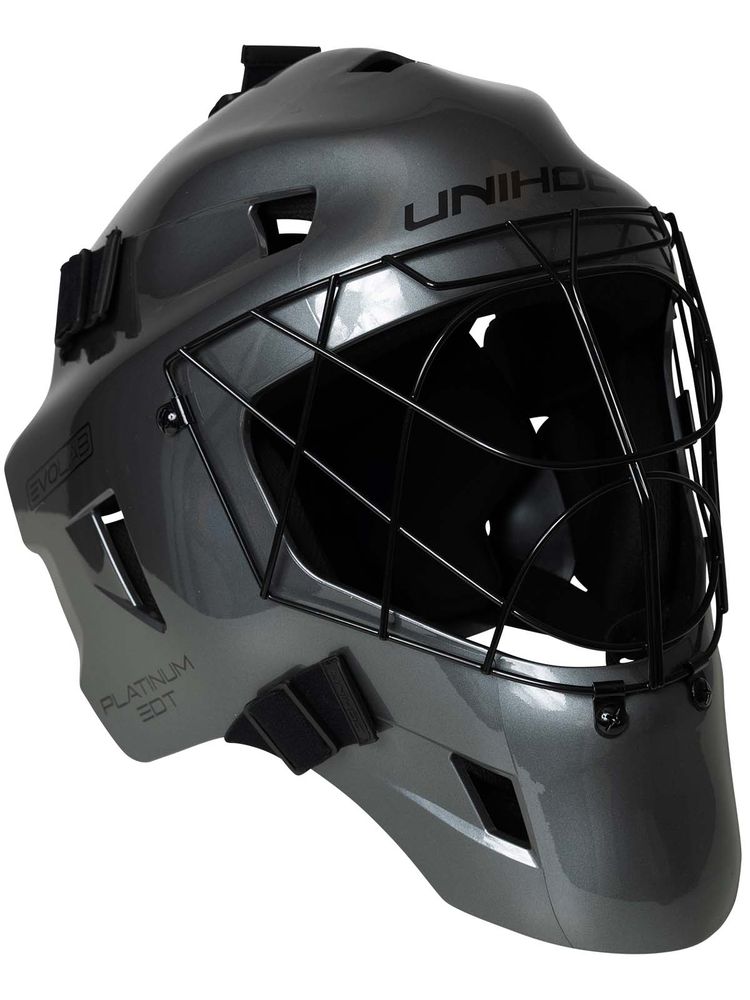Unihoc Goalie Mask EVOLAB Platinum EDT