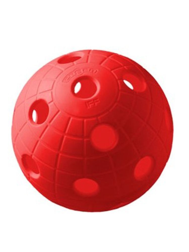 Unihoc Floorball Ball CRATER - Red