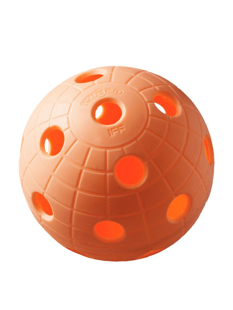 Unihoc Floorball Ball CRATER - WFC Orange