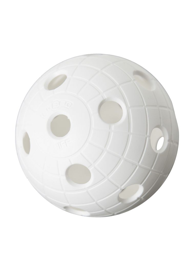 Unihoc Floorball Ball CRATER - White