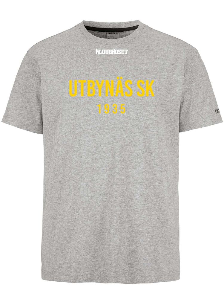 Craft T-shirt COMMUNITY 2.0, Grey Melange (Utbynäs SK)