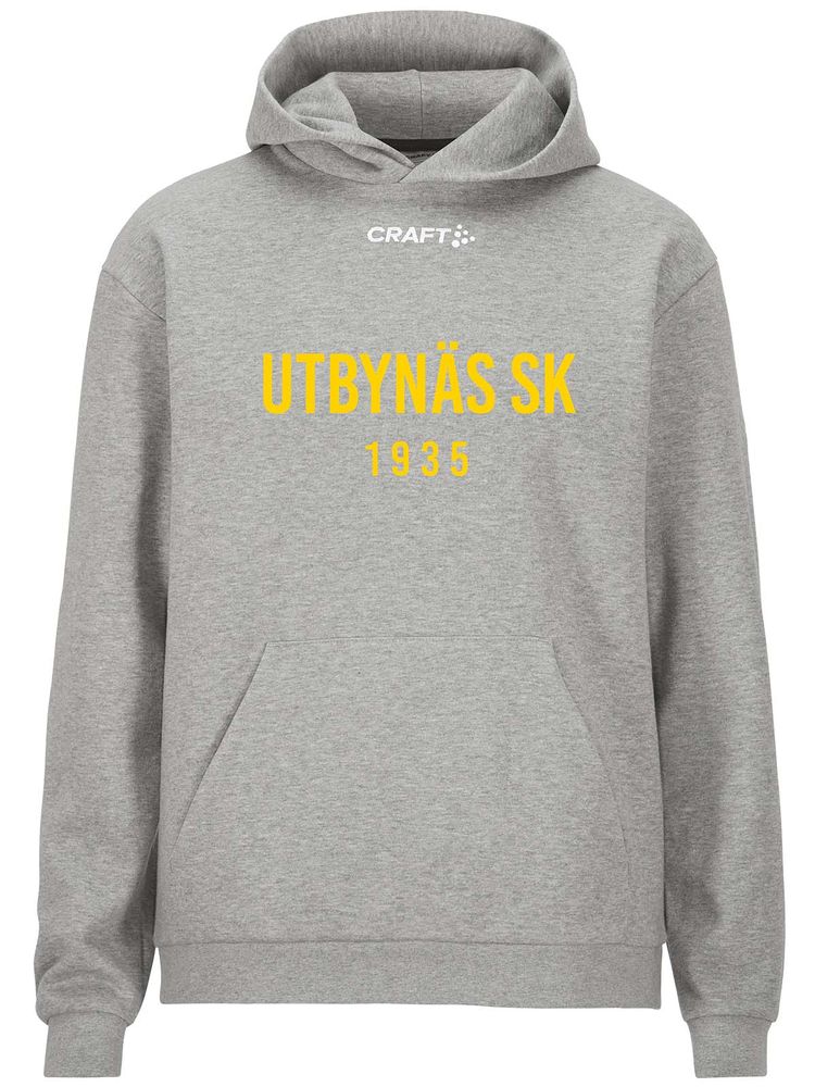 Craft Hoodie COMMUNITY 2.0, Grey Melange (Utbynäs SK)
