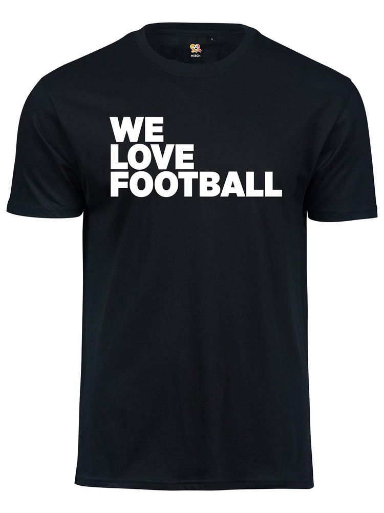 WLF T-shirt, Black - We-Love-Football