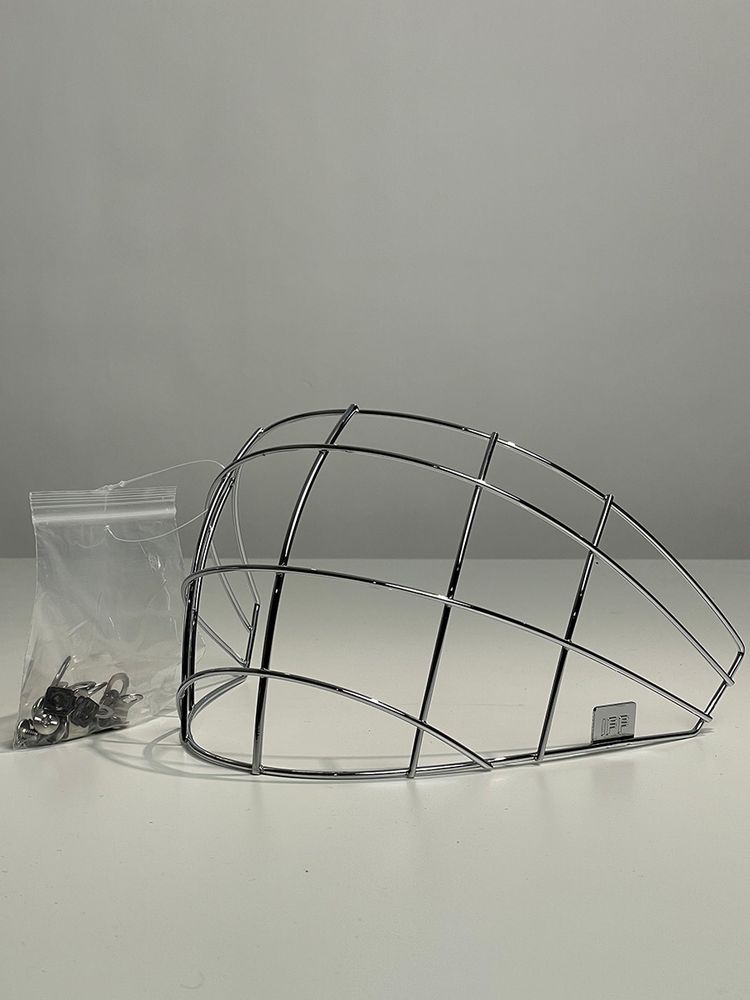 Zone & Unihoc Hjälmtillbehör - Galler (Cage Middle-end) - Chrome