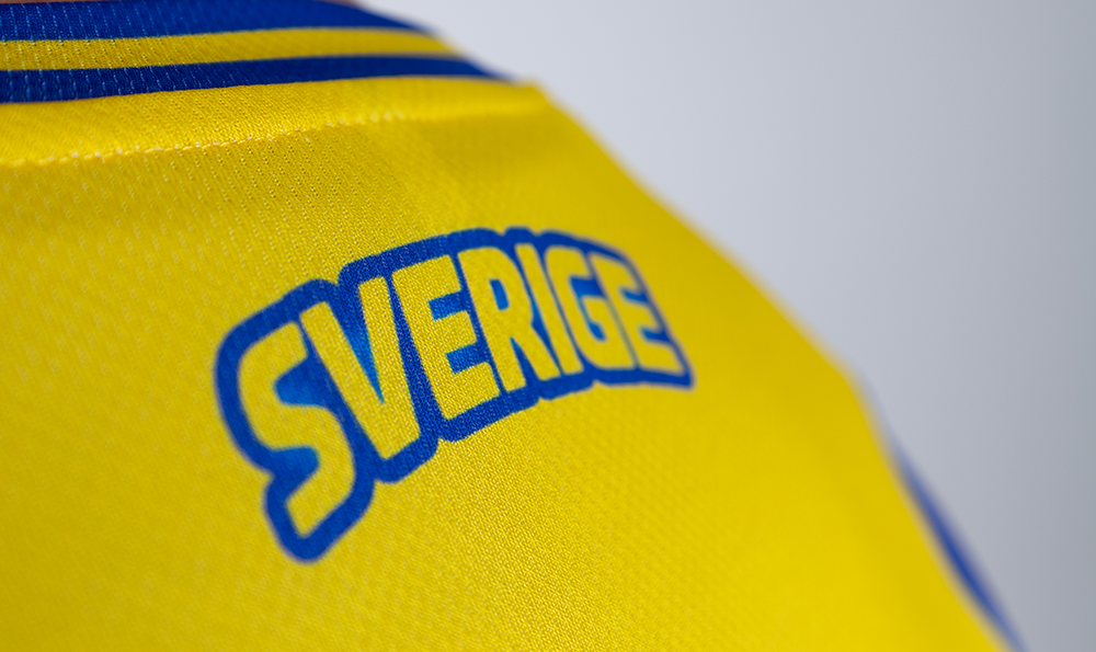 Visa färgerna för Sverige i VM 2026