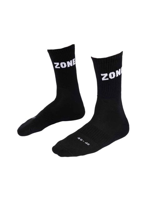 Zone Sock CLUB Low, Black (Åkersberga IBF - Ackers)