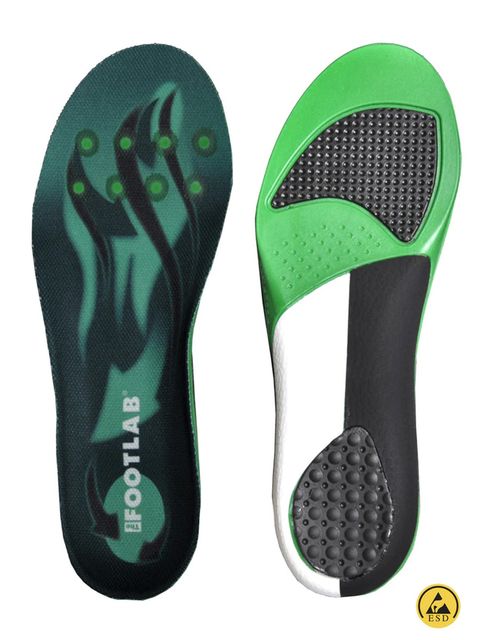 The FootLab Sole Stable Trac Black-Green