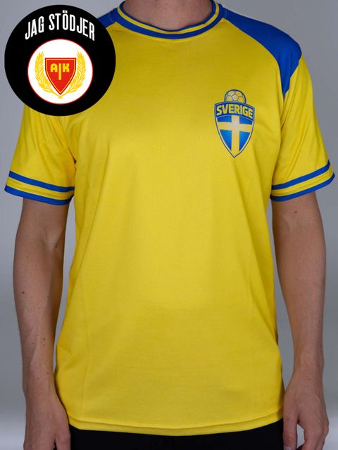 Sverige Replicatröja (Almunge IK)