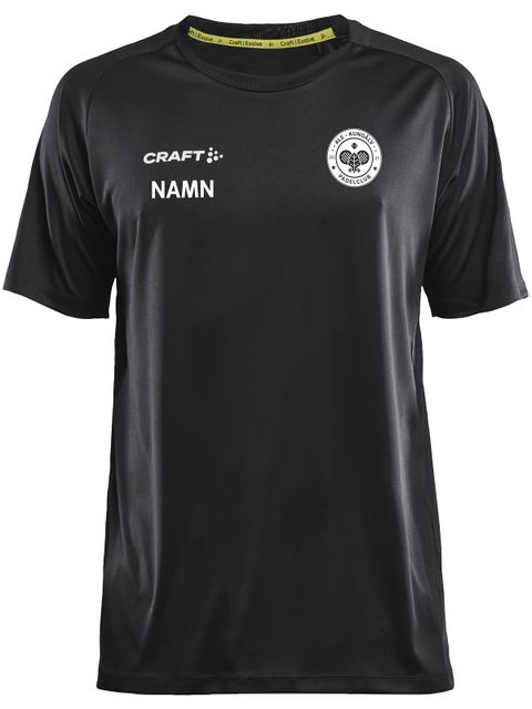 Craft T-shirt Evolve, Black (Ale Padel Club)