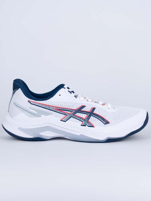 Asics Inomhussko Netburner Ballistic FF 4 M White-Mako Blue