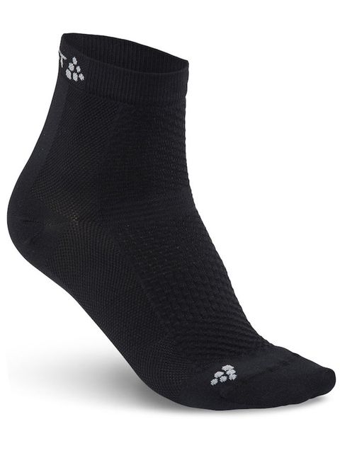 Craft Cool Mid Sock 2-pack, Black (Astra Zeneca)