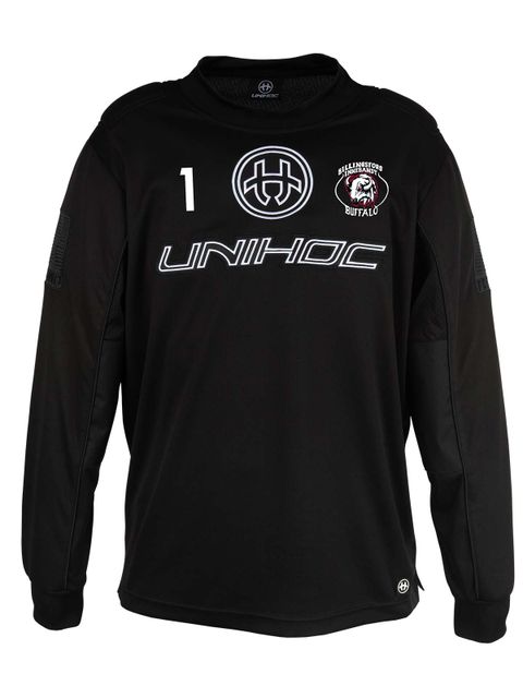 Unihoc Goalie Jersey INFERNO, Black (Billingsfors IBK)