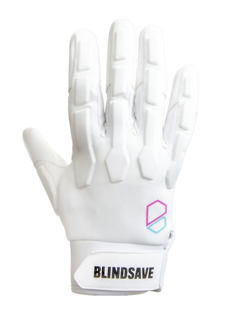 Blindsave Goalie Gloves LEGACY PADDED White