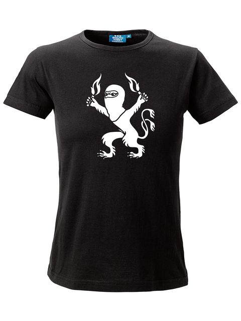 T-shirt Dam, Svart - Pyro-Lejon