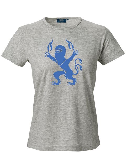 T-shirt Dam, Grå - Pyro-Lejon