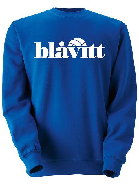 Collegetröja, Blå - Blåvitt Elesse