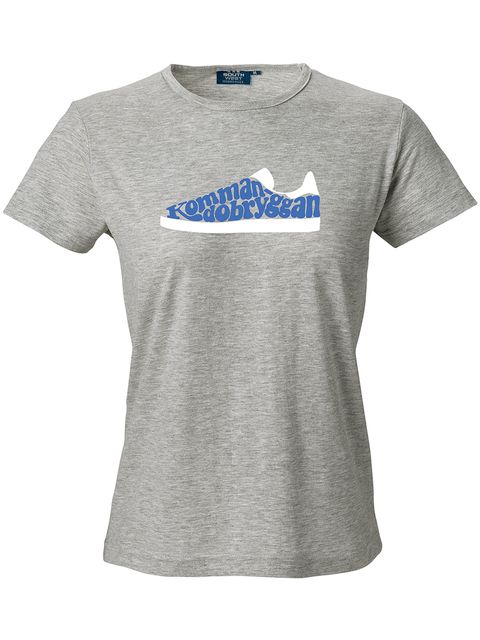 T-shirt Dam, Grå - Kommandobryggan Sneaker
