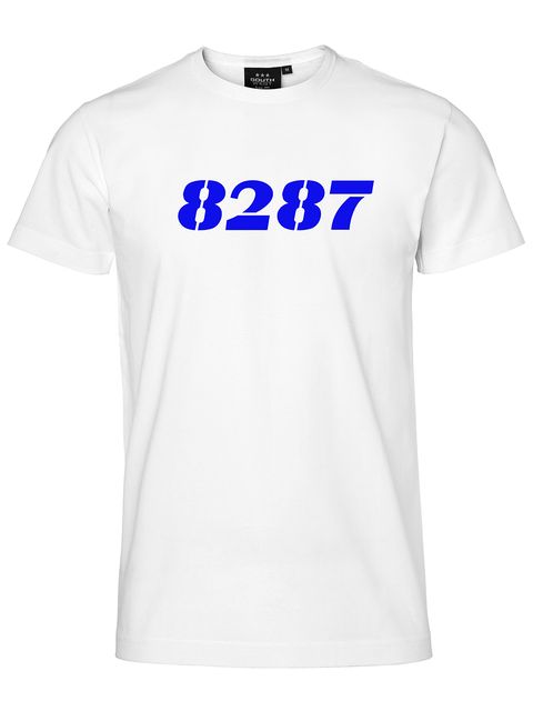 T-shirt Herr, Vit - 8287 GBG