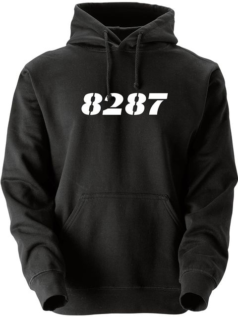 Hoodtröja, Svart - 8287 GBG