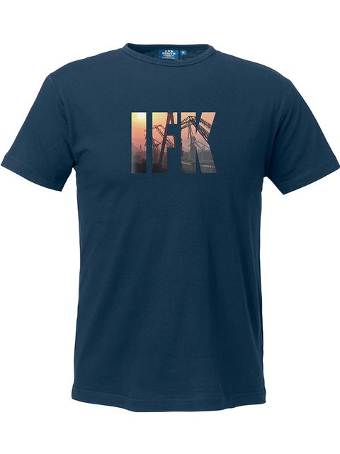 T-shirt Herr, Marinblå - IFK Sunset