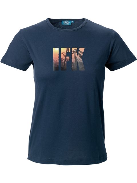 T-shirt Dam, Marinblå - IFK Sunset