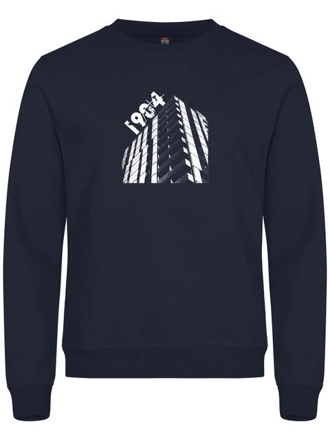 Sweatshirt, Navy - Höghus 1904