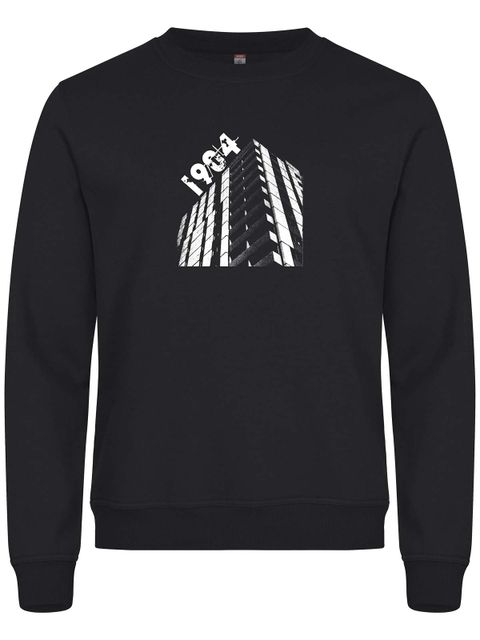 Sweatshirt, Black - Höghus 1904