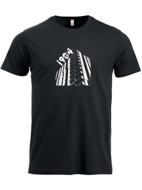 T-shirt, Black - Höghus 1904