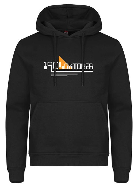 Hoodie, Black - 1904 Oktober