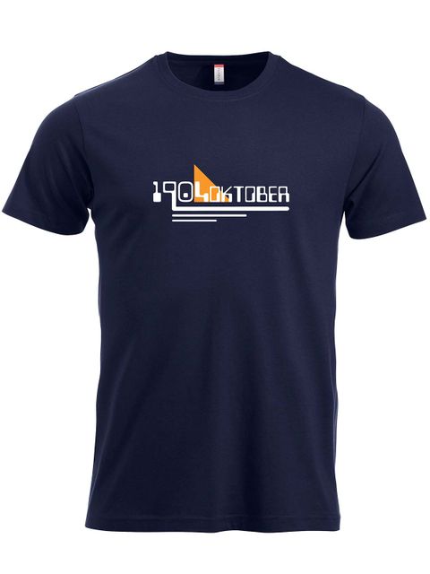 T-shirt, Navy - 1904 Oktober