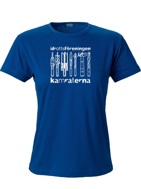 T-shirt Women, Blue - Bits T-shirt Women, Blue - Bits