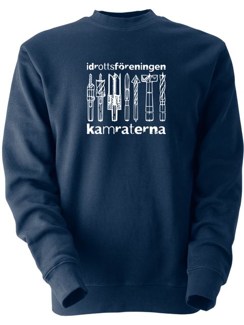 Sweatshirt, Navy - Bits Sweatshirt, Navy - Bits