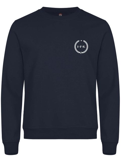 Sweatshirt, Navy - Kransen (liten logo)