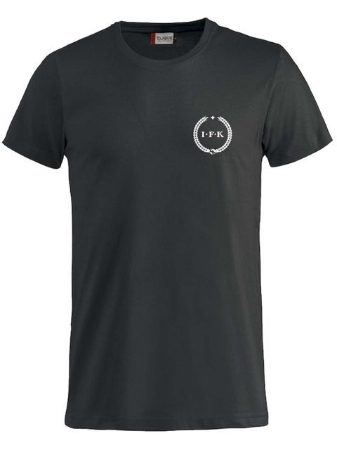 T-shirt Junior, Black - Kransen (liten logo)