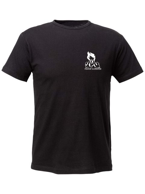 T-shirt Herr, Svart - Framåt (liten logo)
