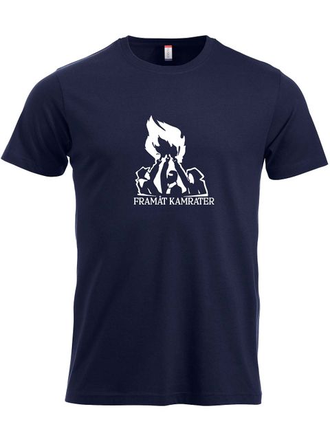 T-shirt, Navy - Framåt Kamrater (stor logo)