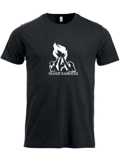 T-shirt, Black - Framåt Kamrater (stor logo)