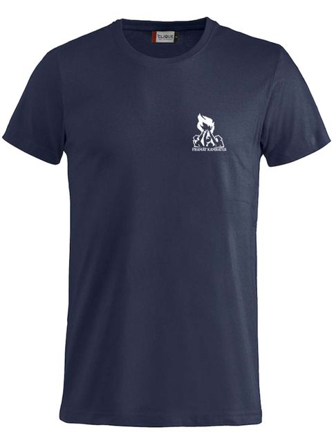 T-shirt Junior, Navy - Framåt Kamrater (liten logo)