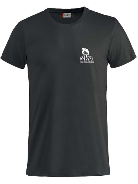 T-shirt Junior, Black - Framåt Kamrater (liten logo)