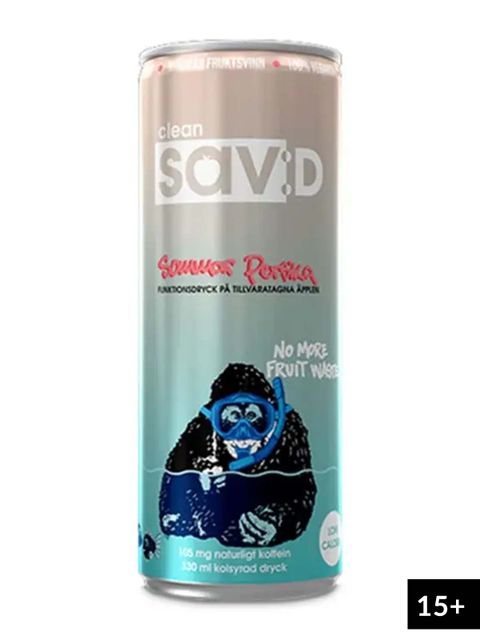 CLEAN Drink - Energy Drink, 33 cl Sav.D Sommar Persika