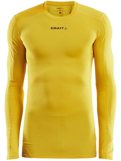 Craft Ability Compression Long Sleeve Sweden Yellow