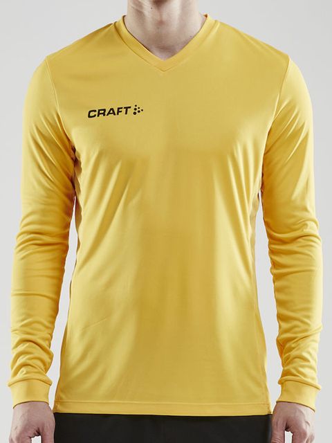 Craft T-shirt SQUAD GO Solid LS Sweden Yellow
