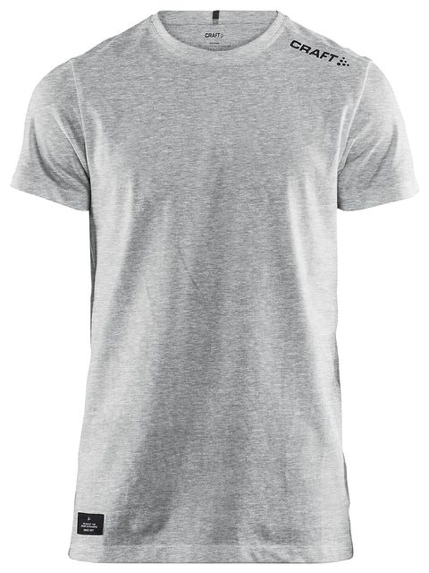 Craft T-shirt Community Mix SS Tee Grey Melange
