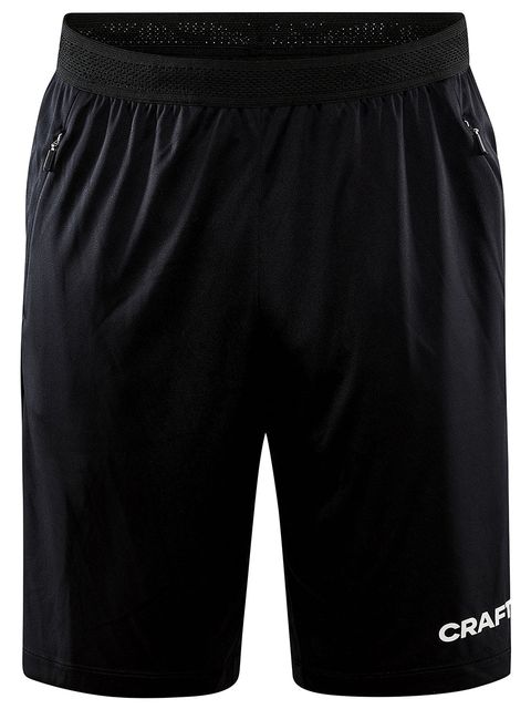 Craft Shorts Evolve Zip Pocket Black