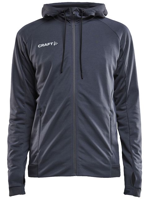 Craft Evolve Hood Fullzip Asphalt